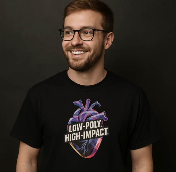 Low-Poly, High-Impact Unisex Classic T-Shirt